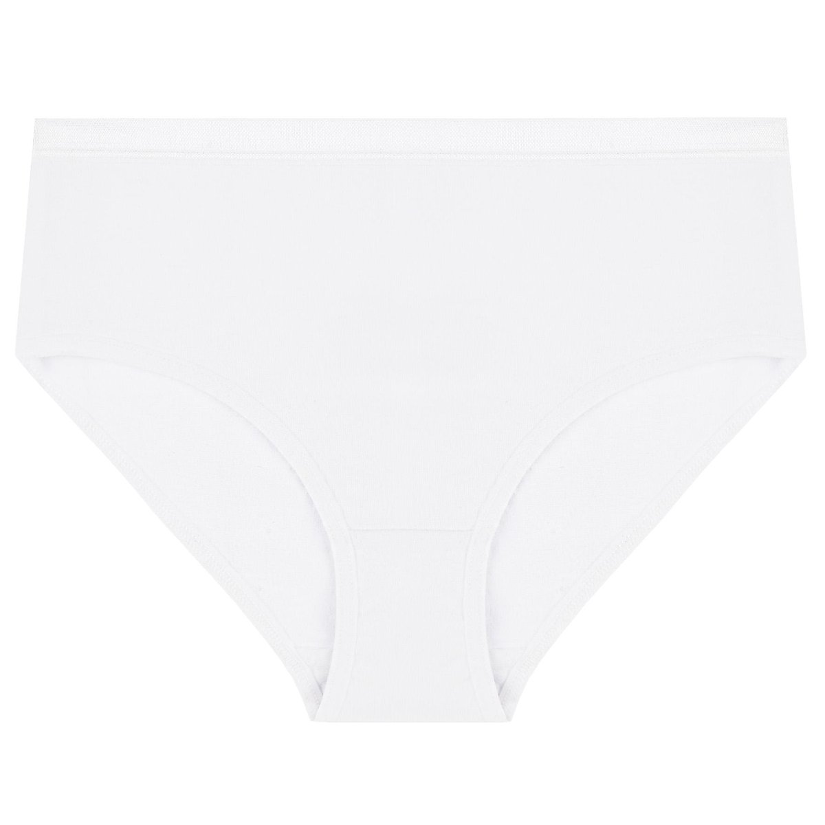 Majtki Figi Dziewczęce Klasyczne Bawełniane bez Wzoru Białe MORAJ 146-152