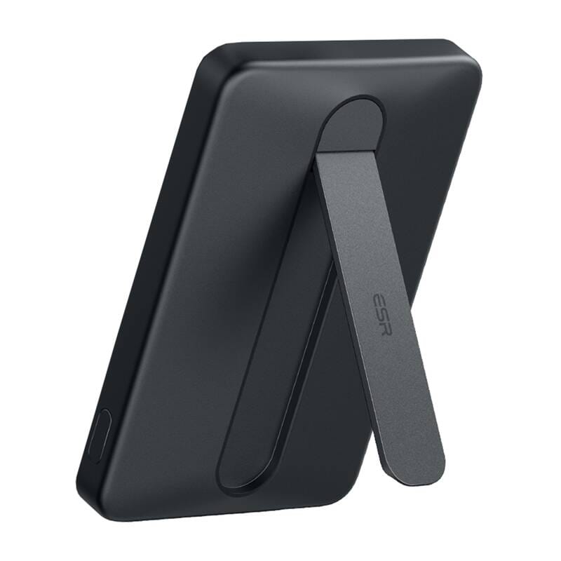 Powerbank magnetyczny z podstawką ESR Qi2 MagSlim 5000 mAh (czarny)