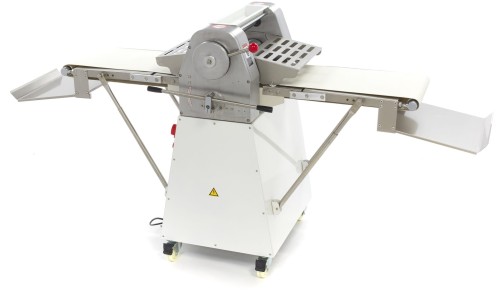 Wałkowarka piekarnicza do ciasta RQSJ-380M kruchego francuskiego 380 mm 1630x730x1225 mm Resto Quality