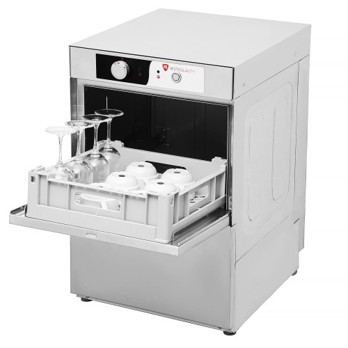 Zmywarka do szkła RQ350 kosz 350X350 430x485x665mm 2,65kW 230V Resto Quality