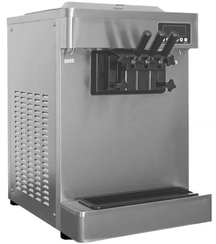 Maszyna do lodów włoskich RQM908 2 smaki +mix nastawna nocne chłodzenie pompa napowietrzająca 2x7 l Resto Quality