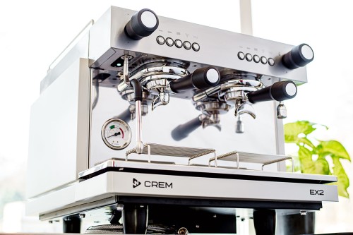 Ekspres do kawy 2-grupowy EX2 Mini 2GR W biały 2,8 kW 515x575x460 mm Resto Quality