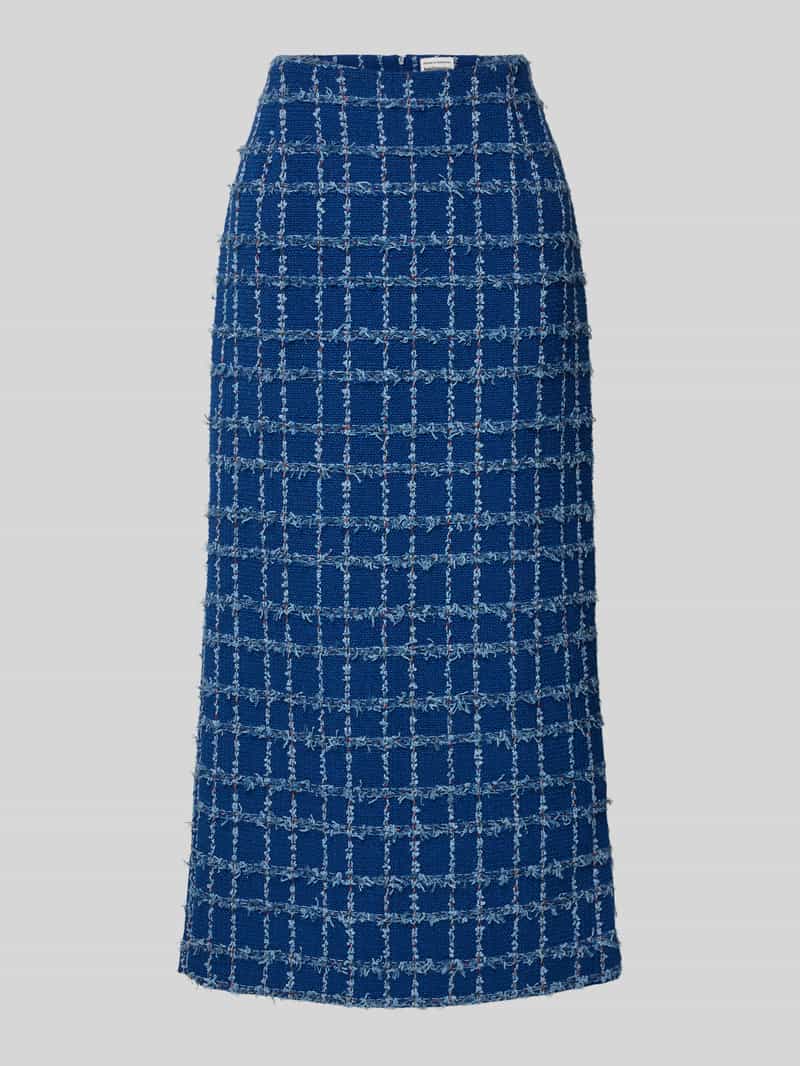 Spódnica ołówkowa z efektem tweedu