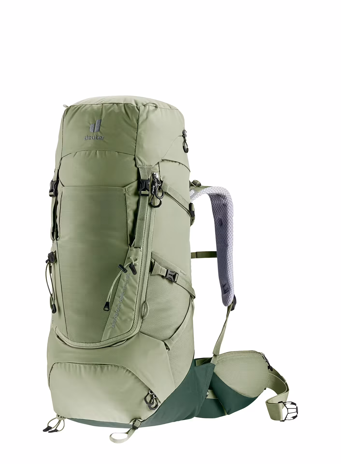 Plecak trekkingowy damski Deuter Aircontact Core 45 + 10 SL - grove/ivy