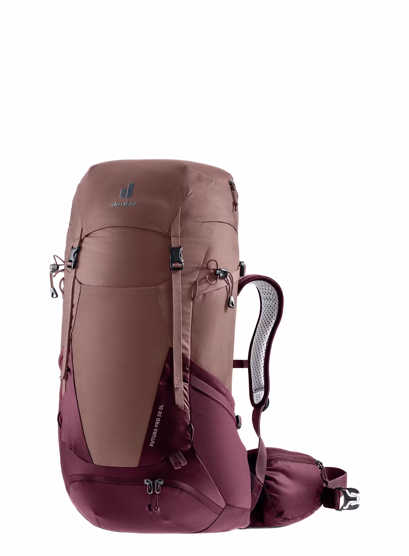 Plecak turystyczny damski Deuter Futura Pro 38 SL - ashrose/cassis