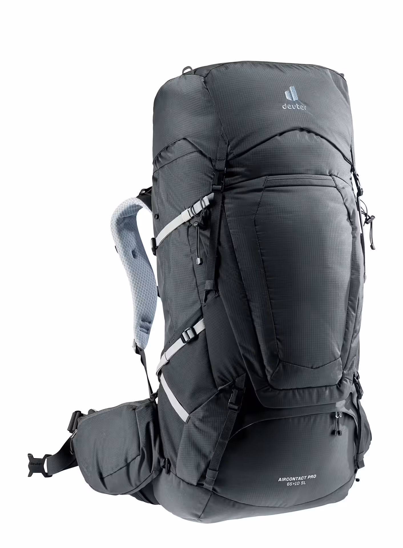 Plecak trekkingowy damski deuter Aircontact Pro 65 + 10 l SL graphite WYSYŁKA W 24H 30 DNI NA ZWROT