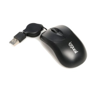 Asus iggual IGG316832 Oburęczna mysz USB typu A 800 dpi