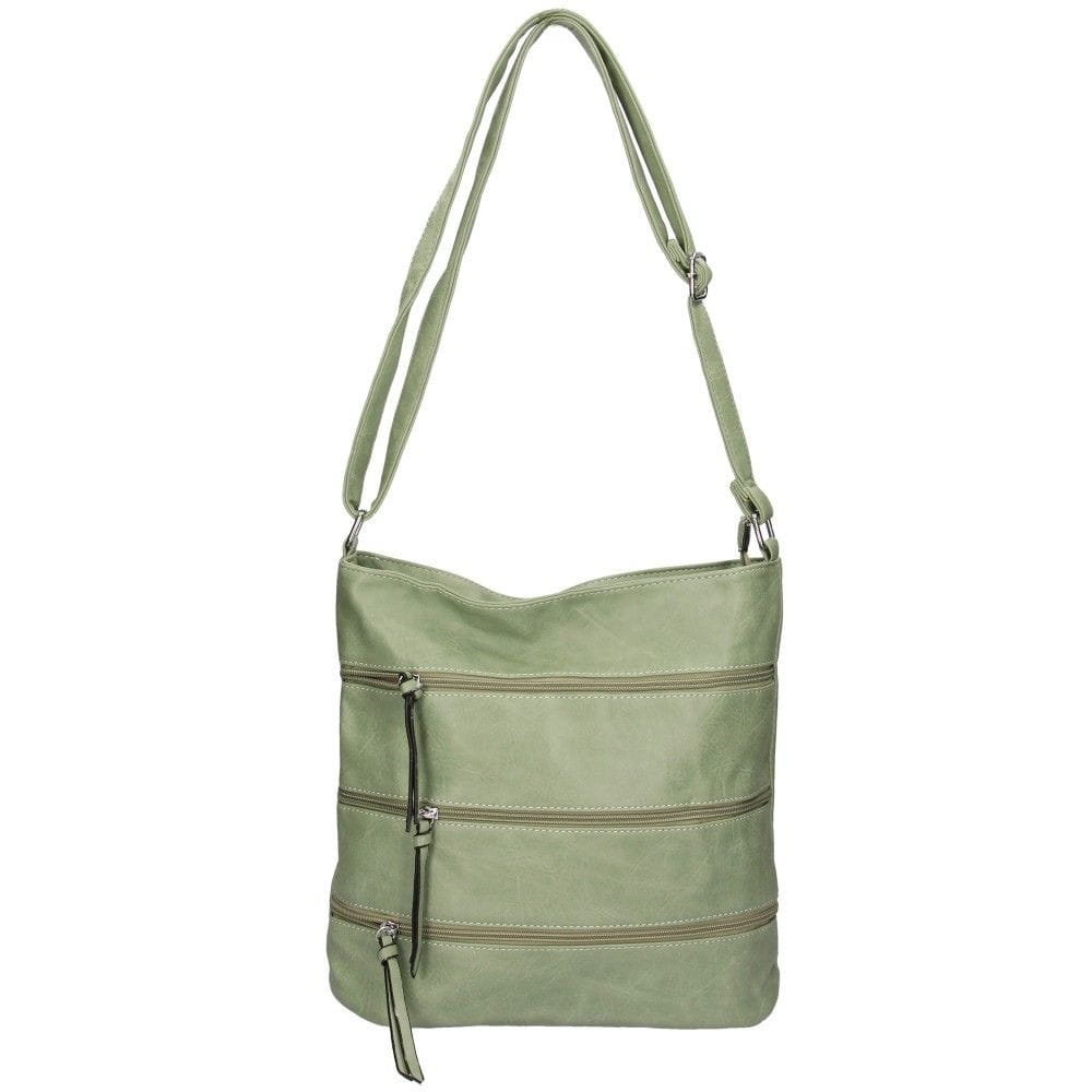 Torebka Damska listonoszka duża zielona