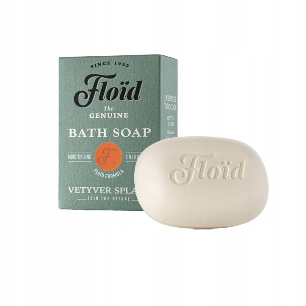 Floid Bath Soap vetyver splash - mydło w kostce o zapachu vetyver splash 120g