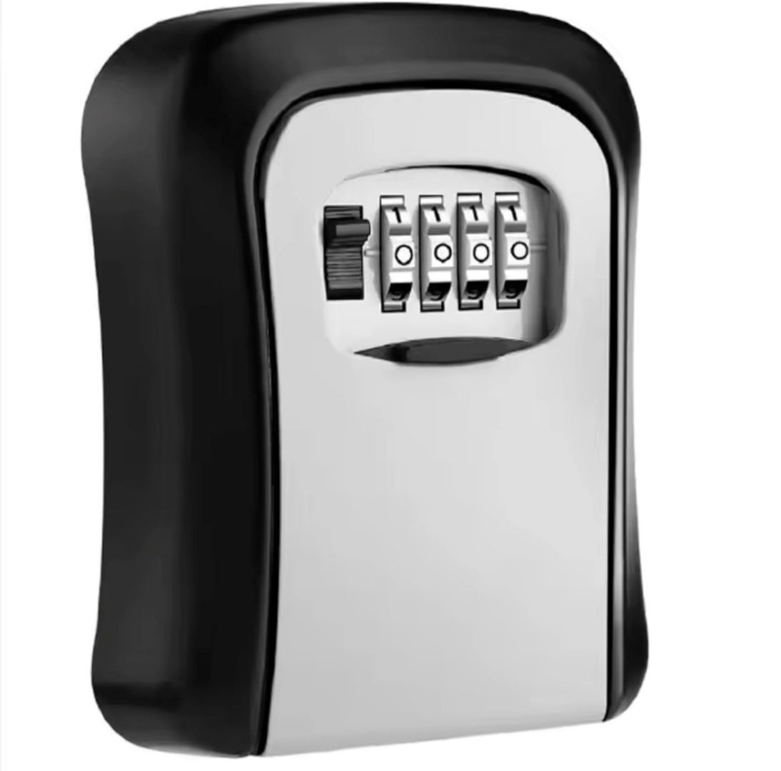 Sejf na Klucze METALOWY Kasetka na Kod Szyf Mocna Skrytka Skrzynka