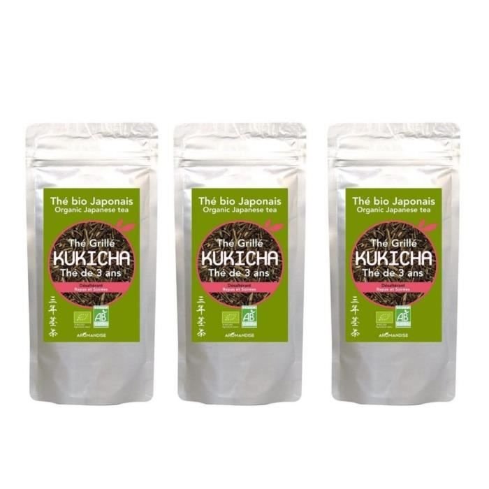 Kukicha Japońskie organiczne gałązki zielonej herbaty 240 g