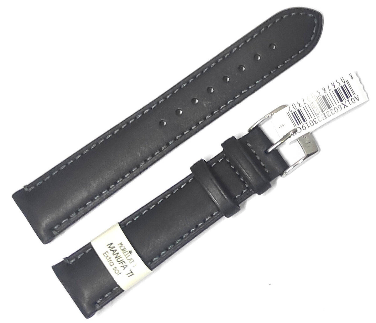 Skórzany pasek do zegarka 20 mm Morellato A01X6022E23019CR20 czarny