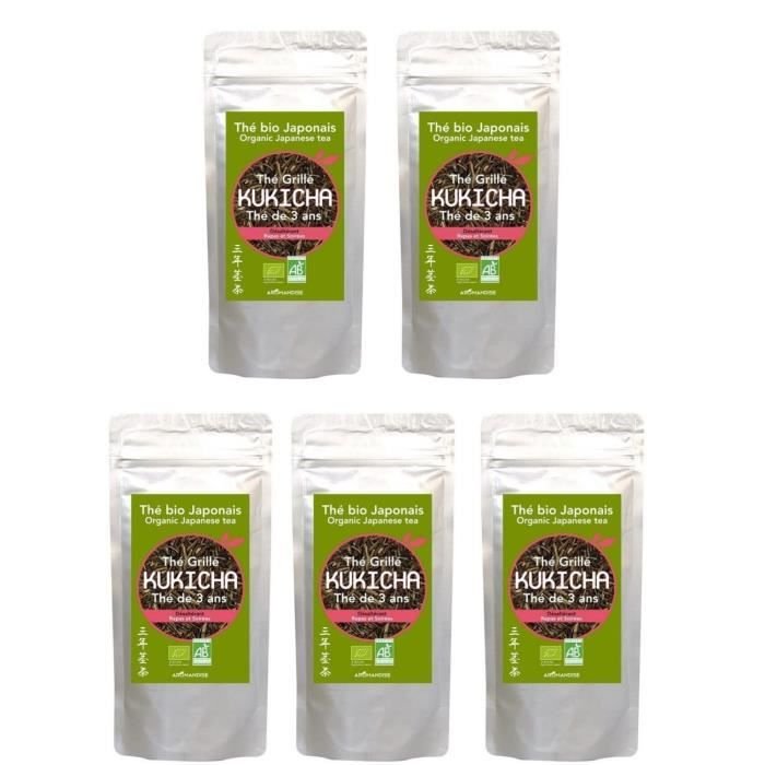 Organiczne gałązki zielonej herbaty japońskiej Kukicha 400 g