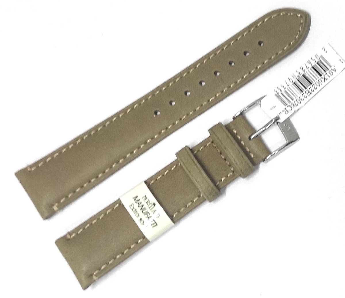 Skórzany pasek do zegarka 22 mm Morellato A01X6022E23078CR22 zielony
