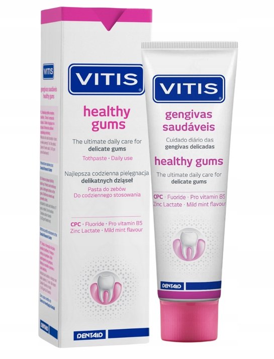 Pasta do zębów Vitis Healthy Gums do wrażliwych dziąseł 75 ml