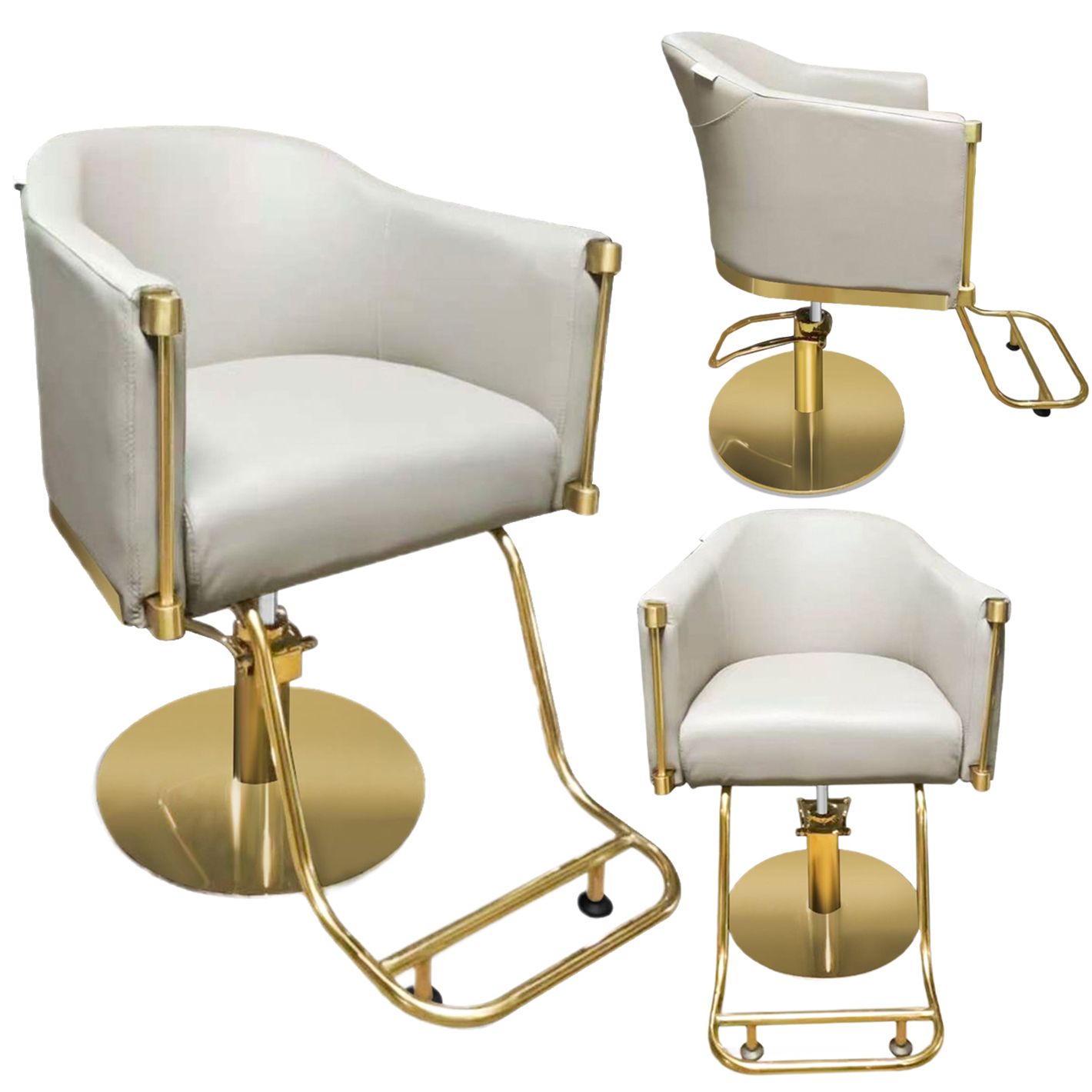 Fotel fryzjerski Lincoln hydrauliczny obrotowy do salonu fryzjerskiego krzesło fryzjerskie