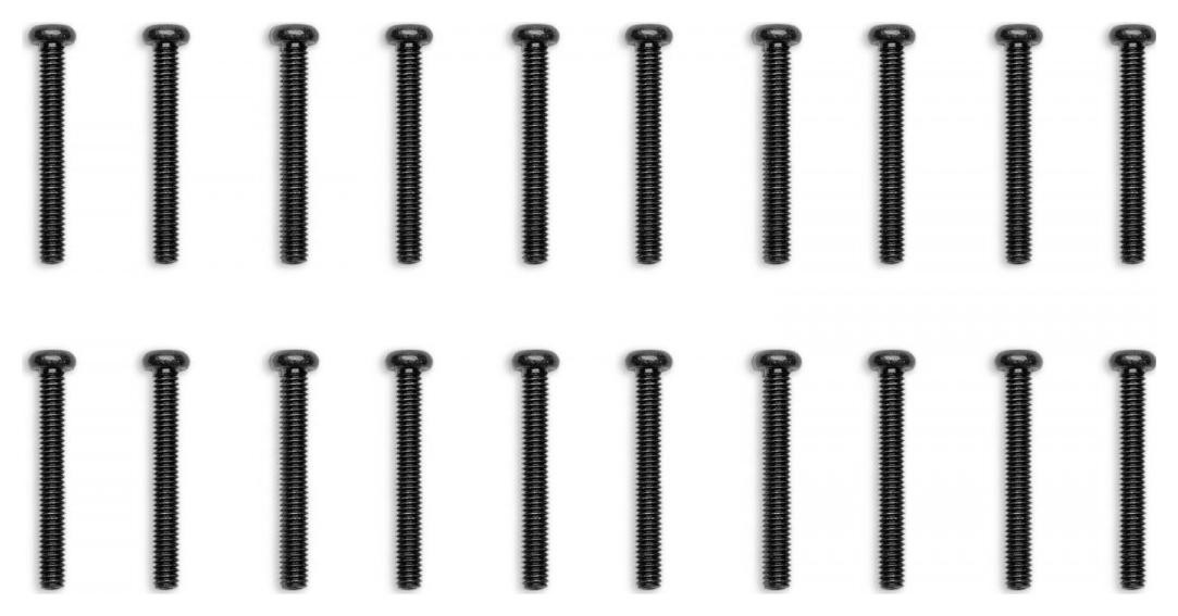 EK Water Blocks EK-Loop Phillips Head Screw Set M4 x 30 mm 20 szt. - czarne 3831109897997