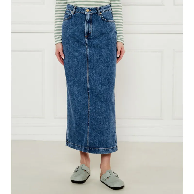 Marc O' Polo Jeansowa spódnica | high waist