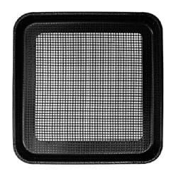Gładka teflonowa i perforowana blacha do pieczenia 286x286x19 mm 2 sztuki do pieca ORAC Oracle OCTF2 Resto Quality