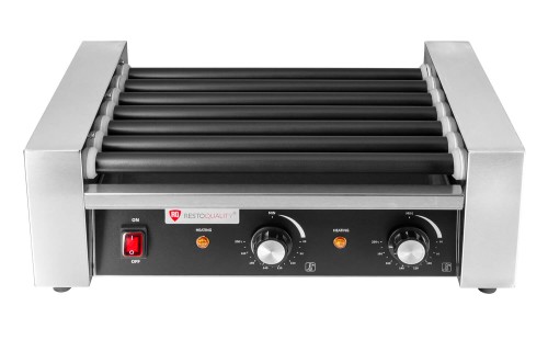 Opiekacz rolkowy do hot dogów Podgrzewacz rolkowy 7 rolek teflon 520x305x205 RQHD-7 Resto Quality
