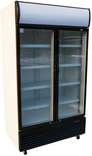 Szafa chłodnicza przeszklona RQ1000HS drzwi skrzydłowe 1000 l Resto Quality