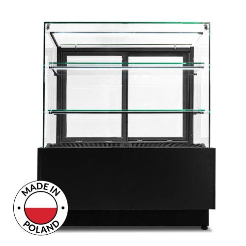 Witryna cukiernicza neutralna Dolce Visione Breve Neutro 900 wersja obniżona 900x670x1110+/-10 mm Resto Quality