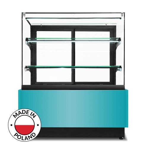 Witryna cukiernicza chłodnicza Dolce Visione Premium Breve 900 wersja obniżona 900x670x1110+/-10 mm Resto Quality