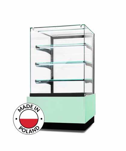 Witryna cukiernicza chłodnicza Dolce Visione Premium 700 podświetlany cokół 700x670x1300 mm Resto Quality