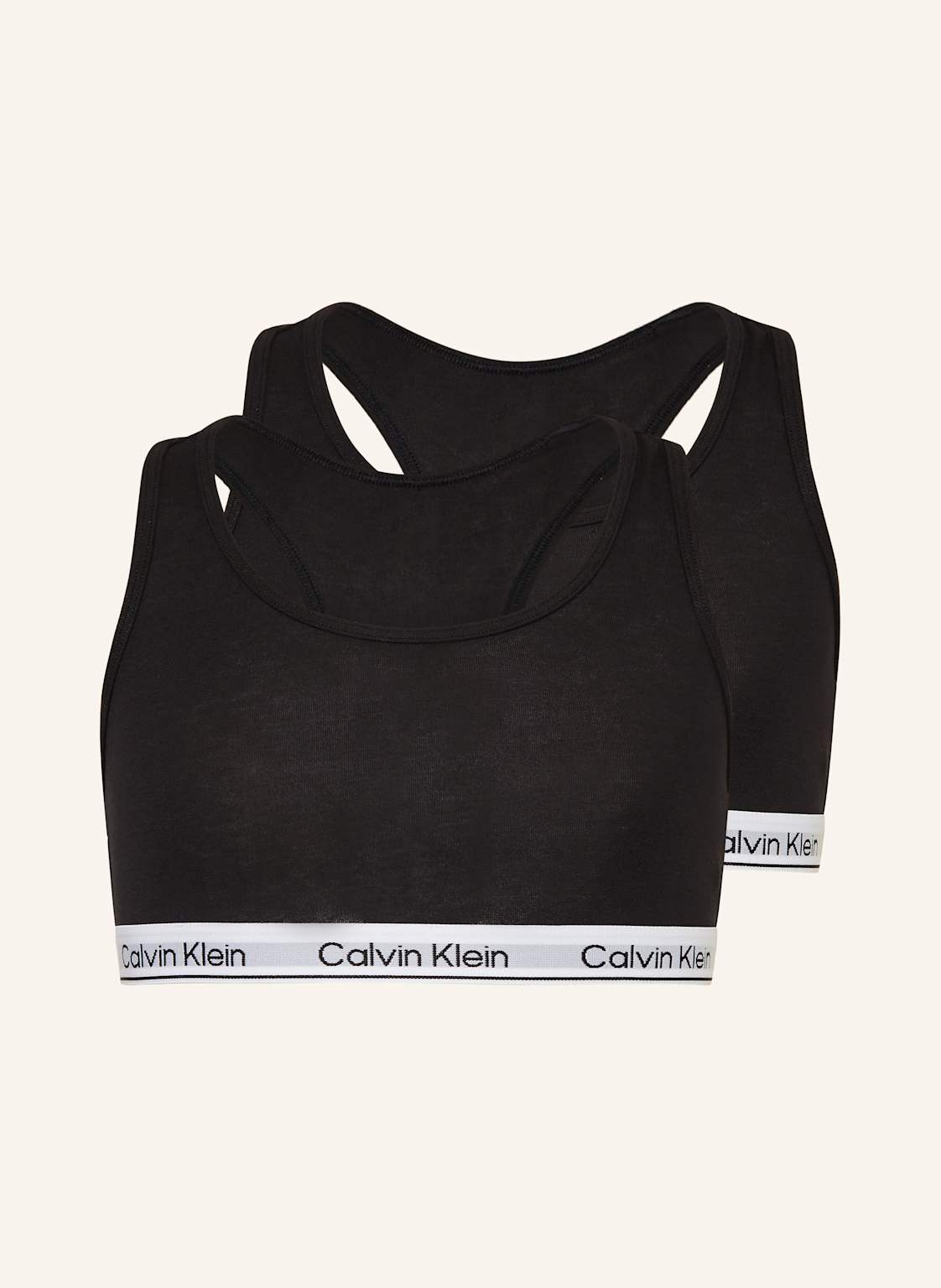 Calvin Klein Biustonosz Bustier, 2 Szt. schwarz