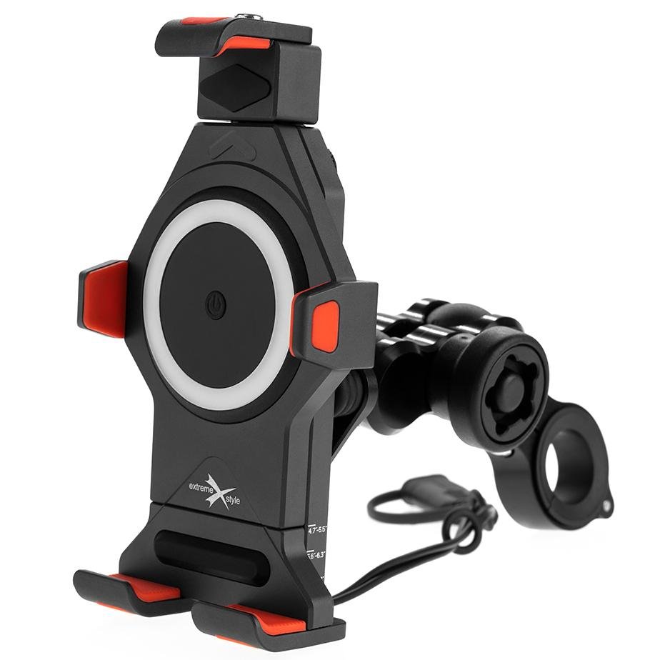 Uchwyt motocyklowy antywibracyjny - R17W Wireless