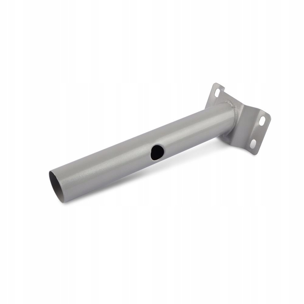 Uchwyt słupek ścienny słupowy do oświetlenia ulicznego szary