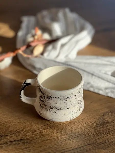 Filiżanka ceramiczna do kawy herbaty Black Loft Plus 200 ml