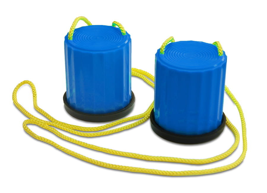 Szczudła dla dzieci chodaczki równowaga 2szt Niebieskie