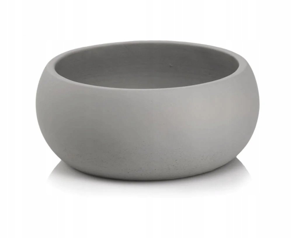 Misa betonowa szara osłonka do stroika 23 cm