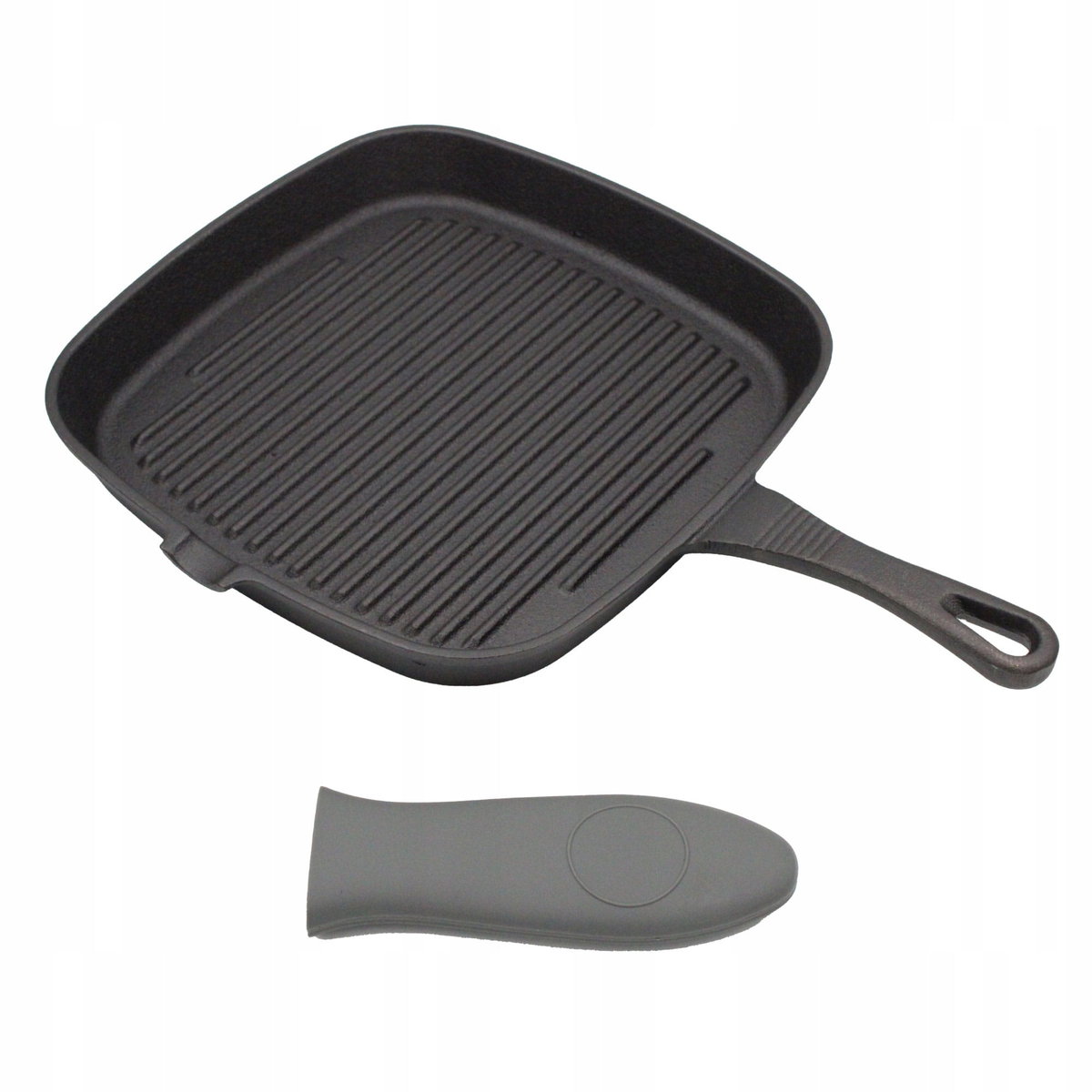 Patelnia grillowa żeliwna 24x24cm BRUNBESTE BB-2668