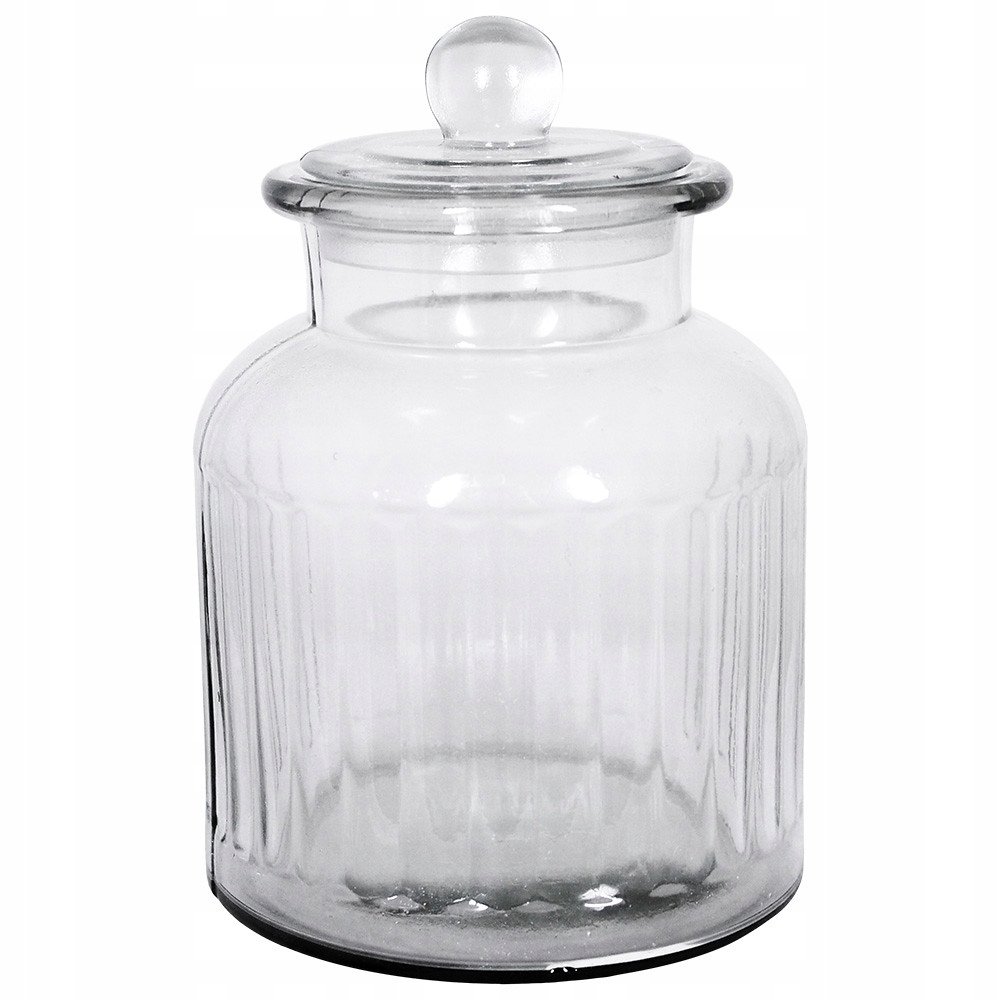 SŁOIK POJEMNIK NA PRZYPRAWY KUCHENNY szkło z recyklingu sypkie duży