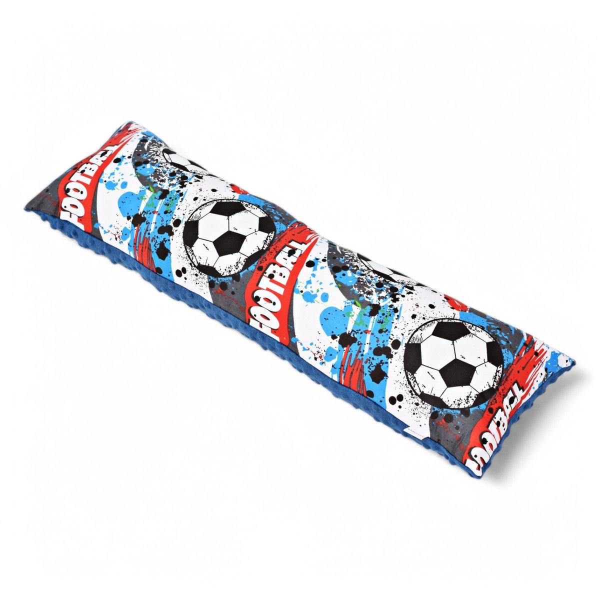 Poduszka piłka nożna długa poduszka wałek zagłówek ochraniacz football