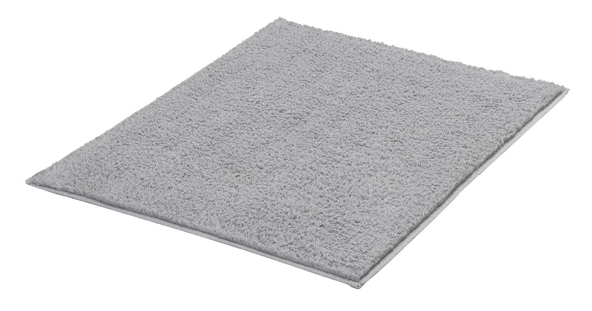 Kleine Wolke Finn Dywanik łazienkowy szary 50x 60 cm