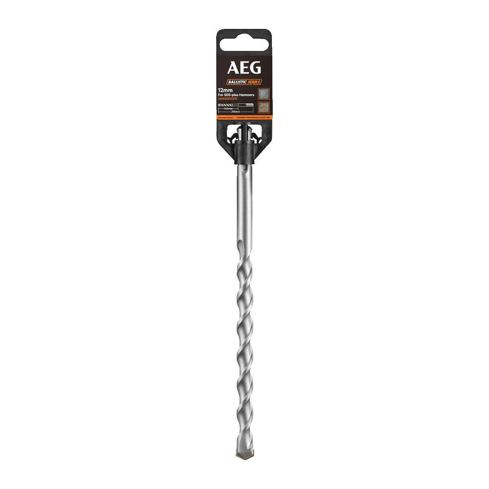 Wiertło do betonu 12 x 210mm SDS+ AEG AAKSDS12210