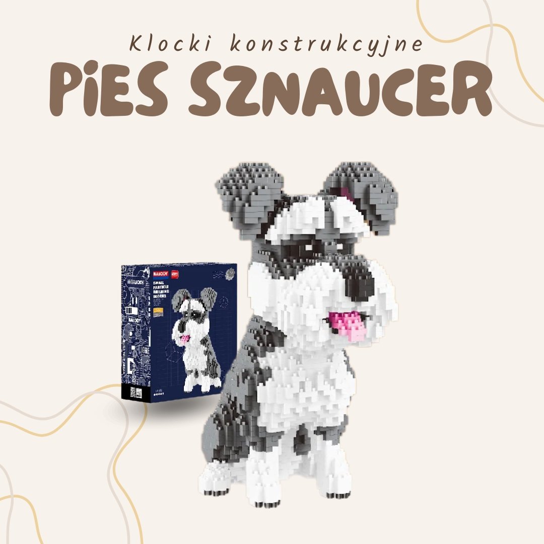 Sznaucer (duży) Klocki 2100 el.