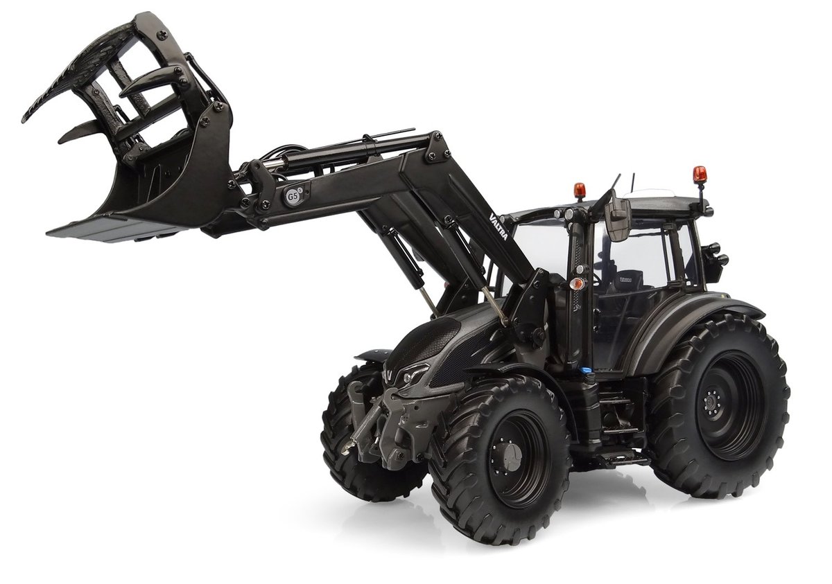 Metalowy traktor Valtra G135 Titanium z ładowaczem model 1:32 UH