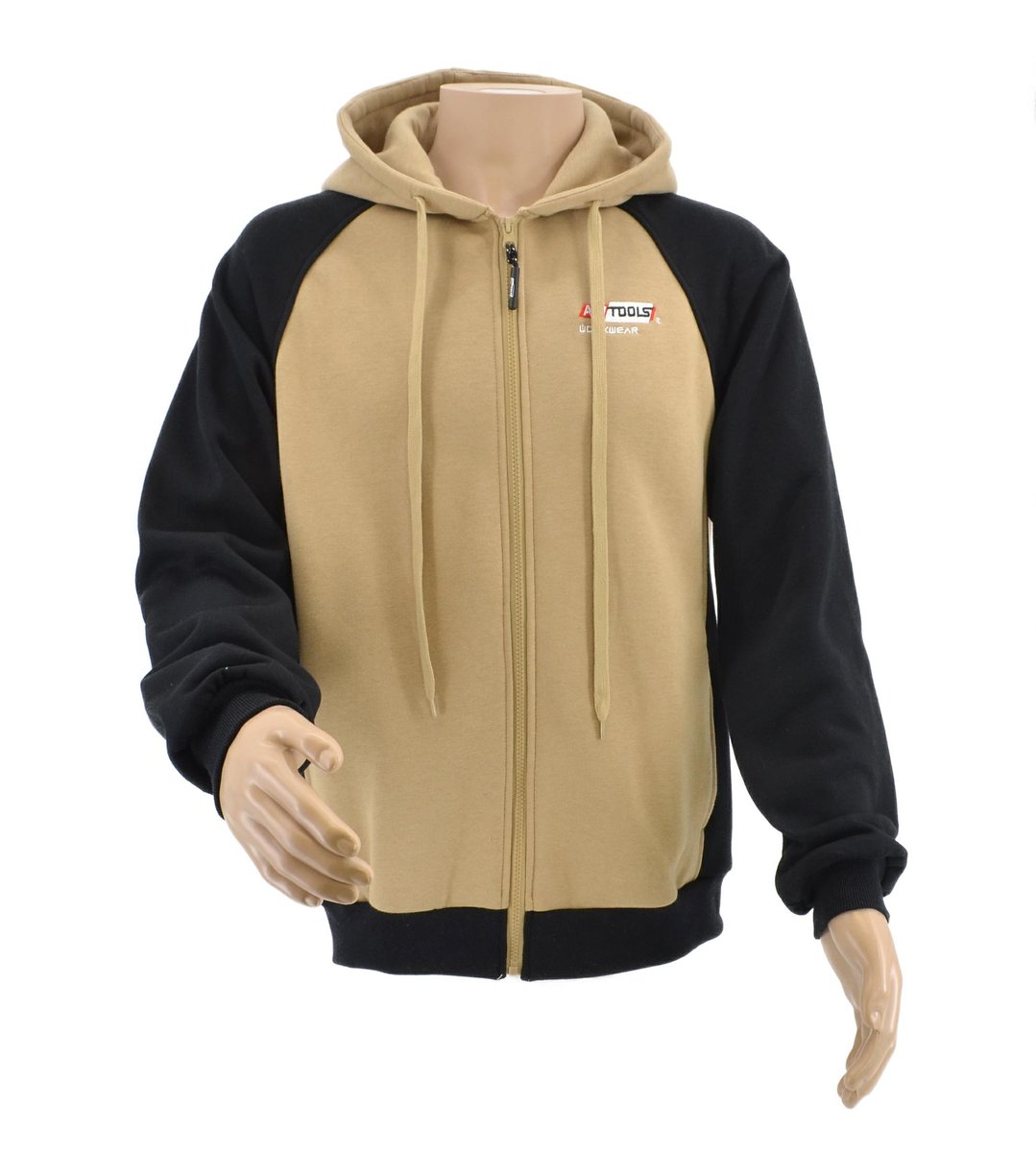 Awtools bluza rozpinana t6/ beż-czarna/ xl.
