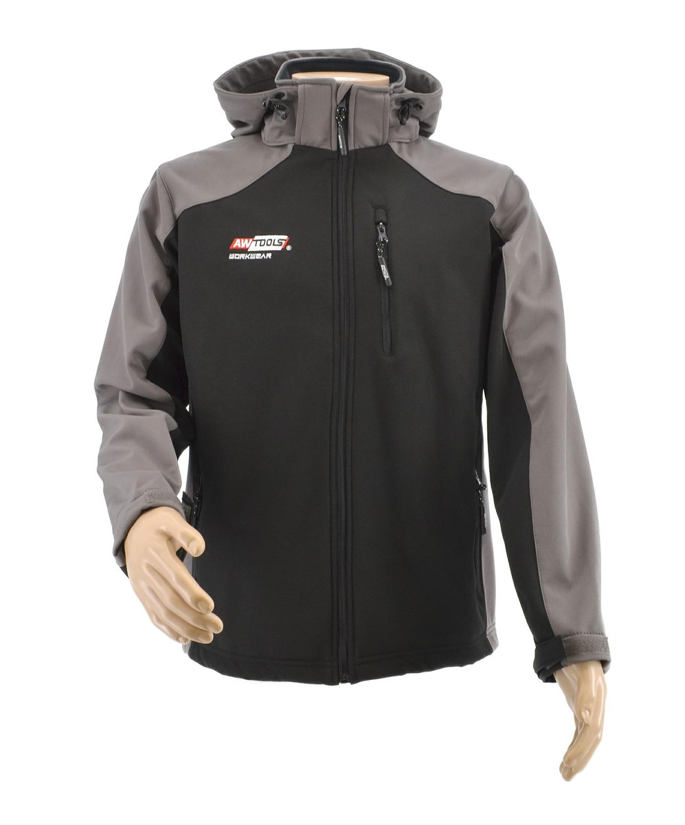 Awtools kurtka softshell bluza t4/ szaro-czarna/ xxxl.