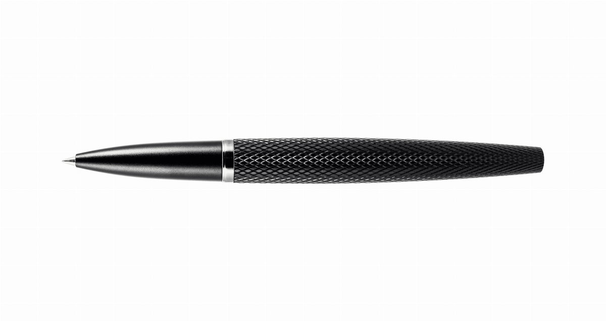 Pióro kulkowe Diplomat Viper guilloche black