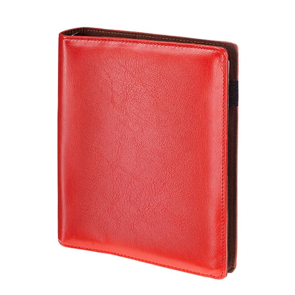 Organizer czerwony premium 38B z wymiennym wkładem 17,5x23,5cm z kalendarzem