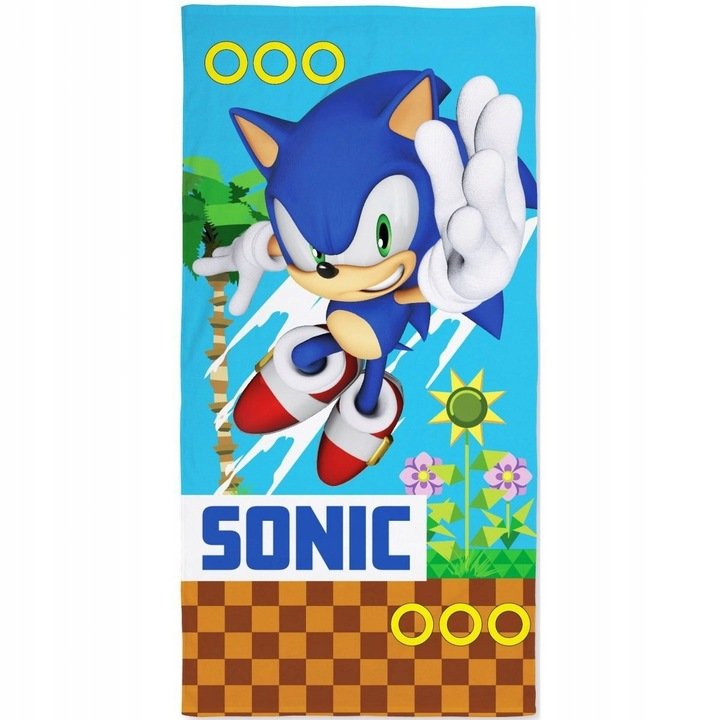 Ręcznik kąpielowy plażowy 140 cm x 70 cm SONIC
