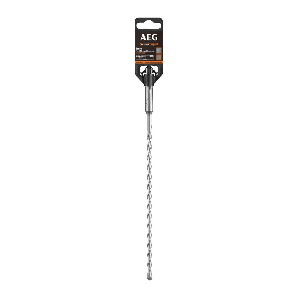 Wiertło do betonu 6 x 260mm SDS+ AEG AAKSDS6260