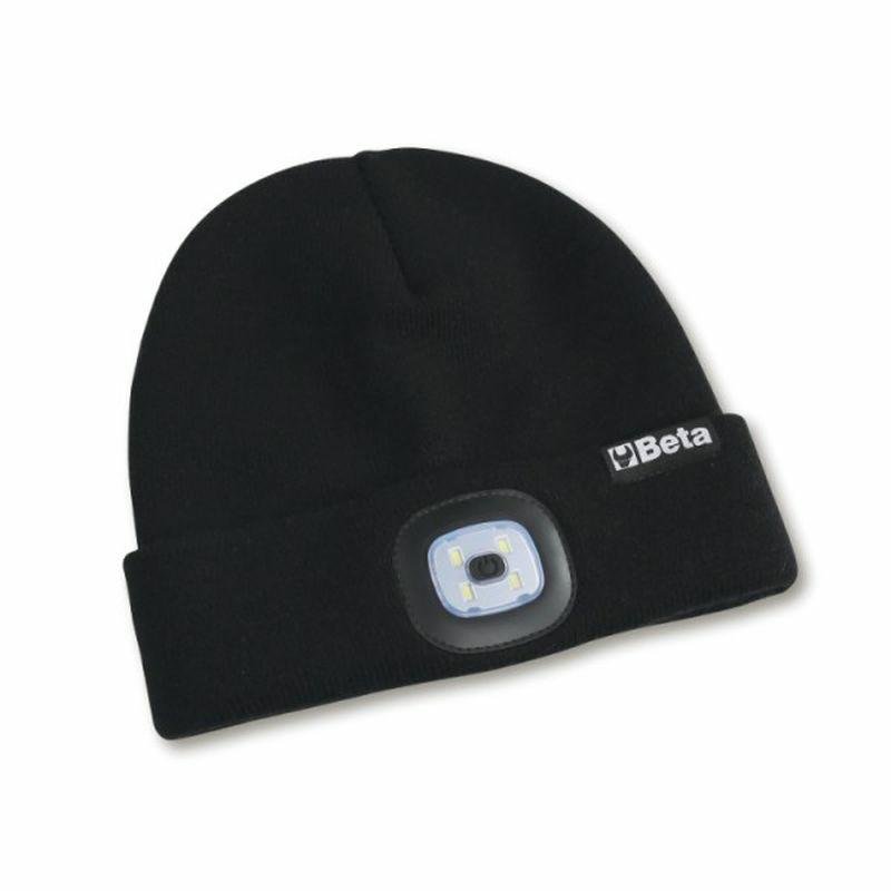 Beta czapka zimowa z lampką led 7980l.