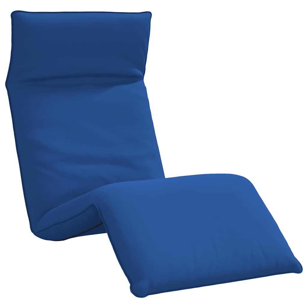 vidaXL Leżak składany Royal Blue 175x54x8,5 cm Oxford Fabric