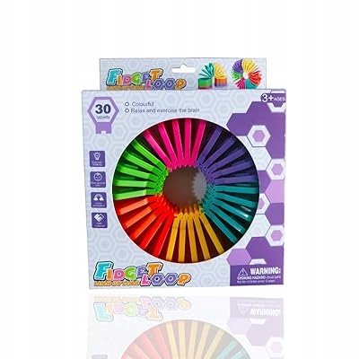 Kreatywne klocki tęcza w pudełku puzzle